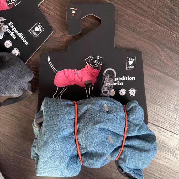 NWT Hurtta Expedition Parka Dog Jacket Gray – Size 8 Waterproof Winter Dog Coat - Picture 5 of 5